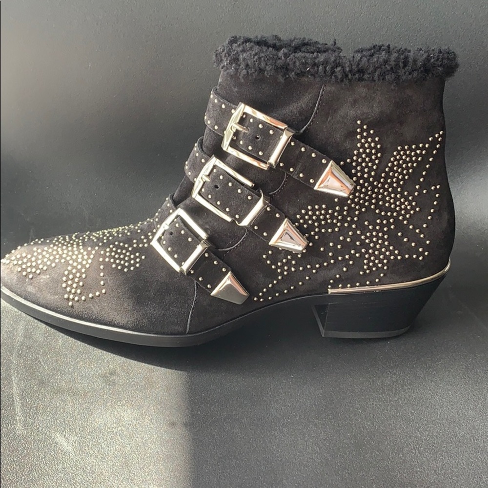 Chloe Booties with studs